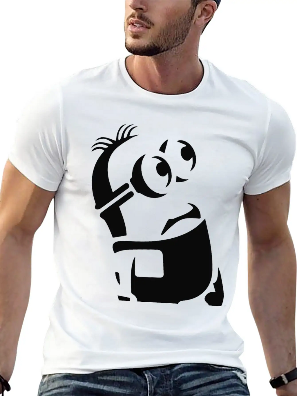 Surprised Essential Cotton Tee For Daily Outfits – Unisex Style