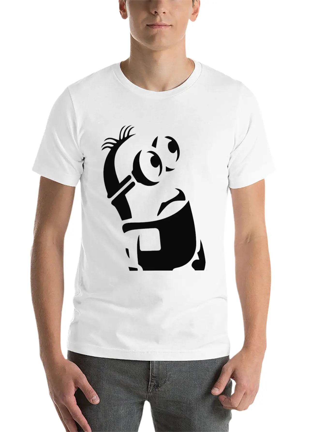 Surprised Essential Cotton Tee For Daily Outfits – Unisex Style