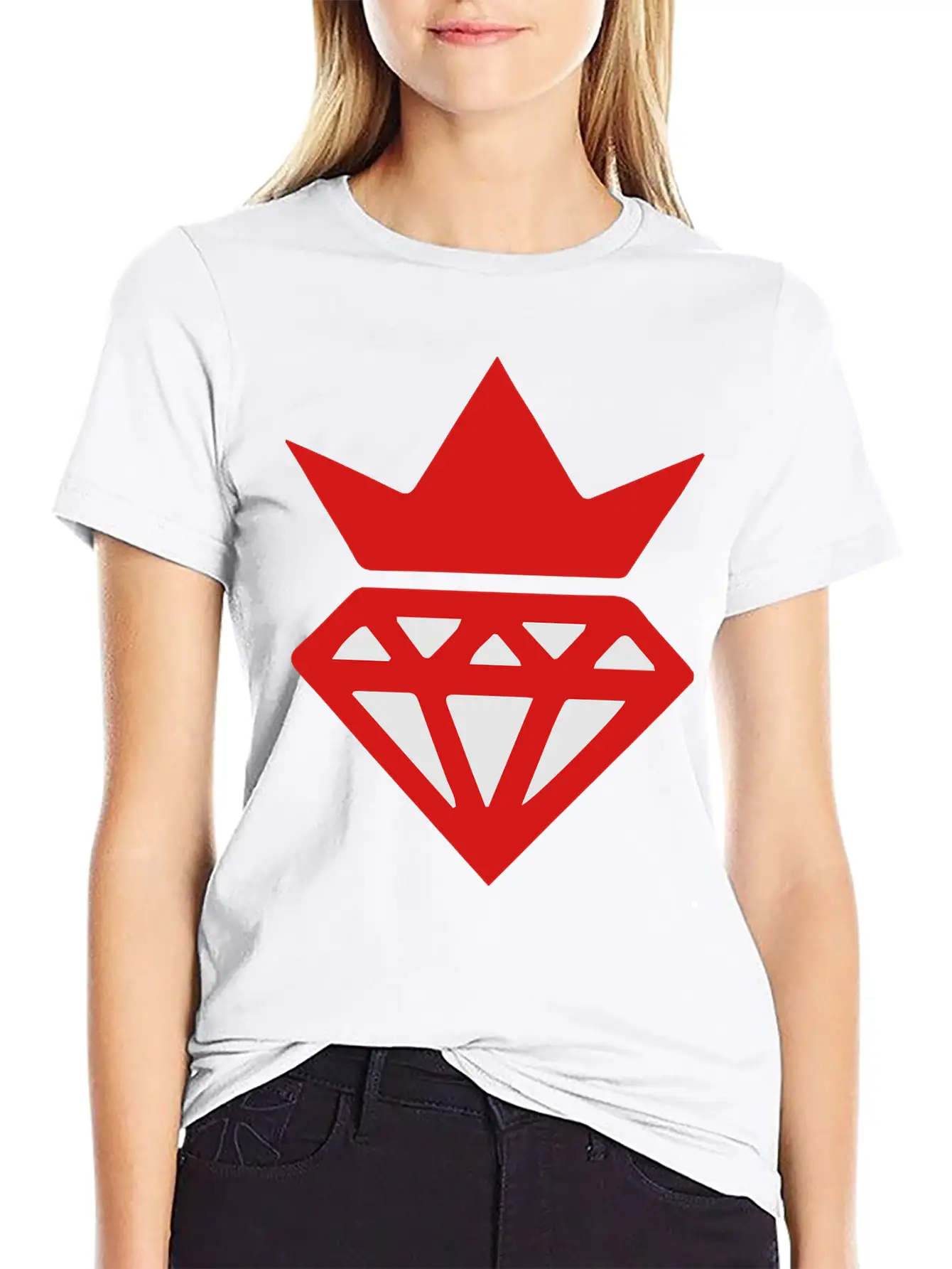 SWAG CROWN Casual Graphic T-Shirt – Simple And Comfortable Daily Wear