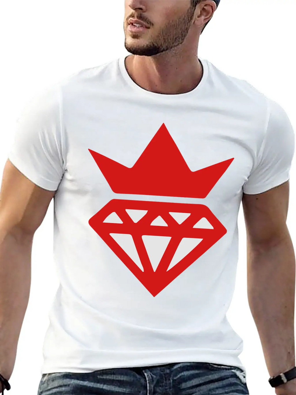 SWAG CROWN Casual Graphic T-Shirt – Simple And Comfortable Daily Wear