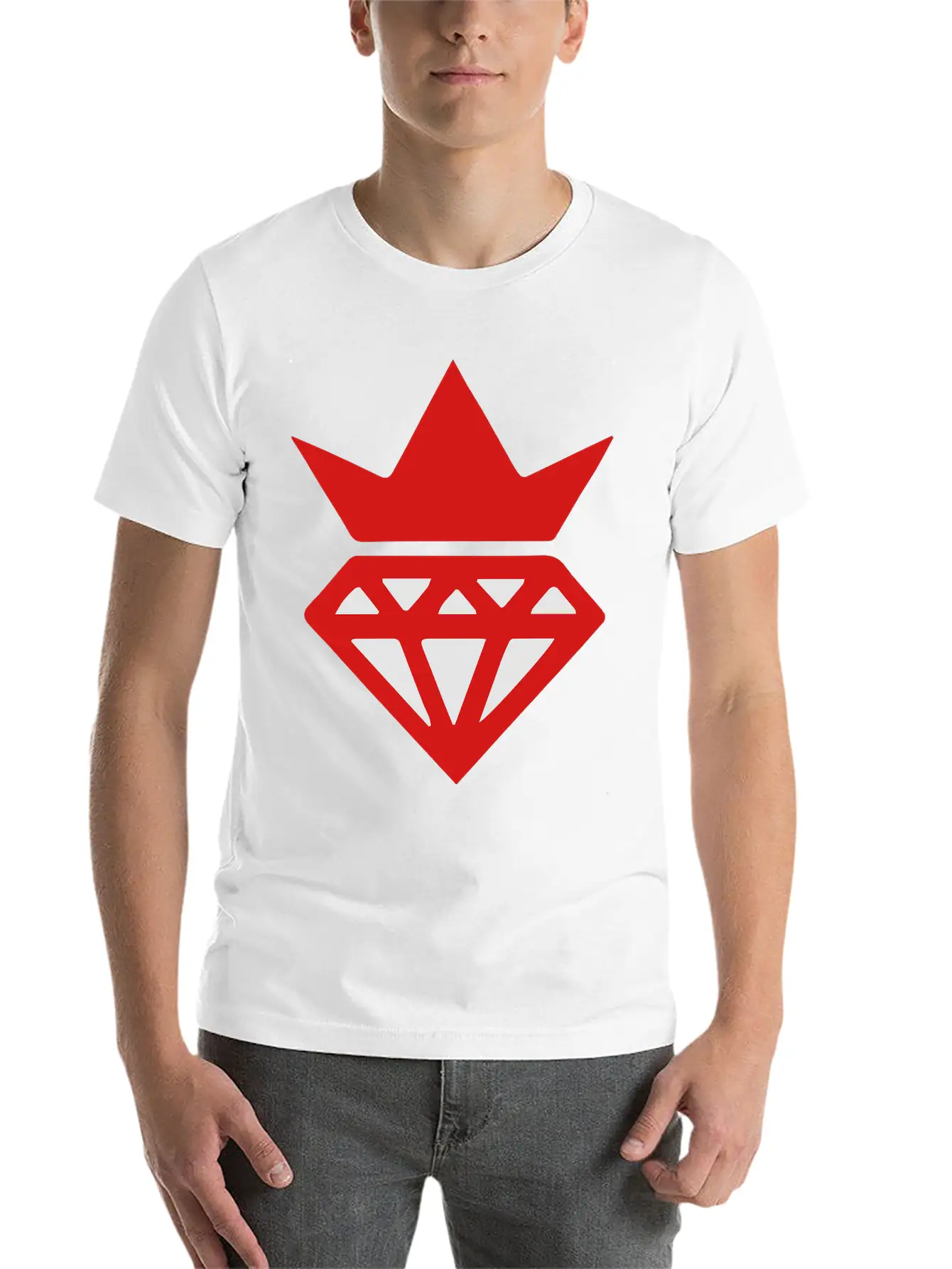 SWAG CROWN Casual Graphic T-Shirt – Simple And Comfortable Daily Wear