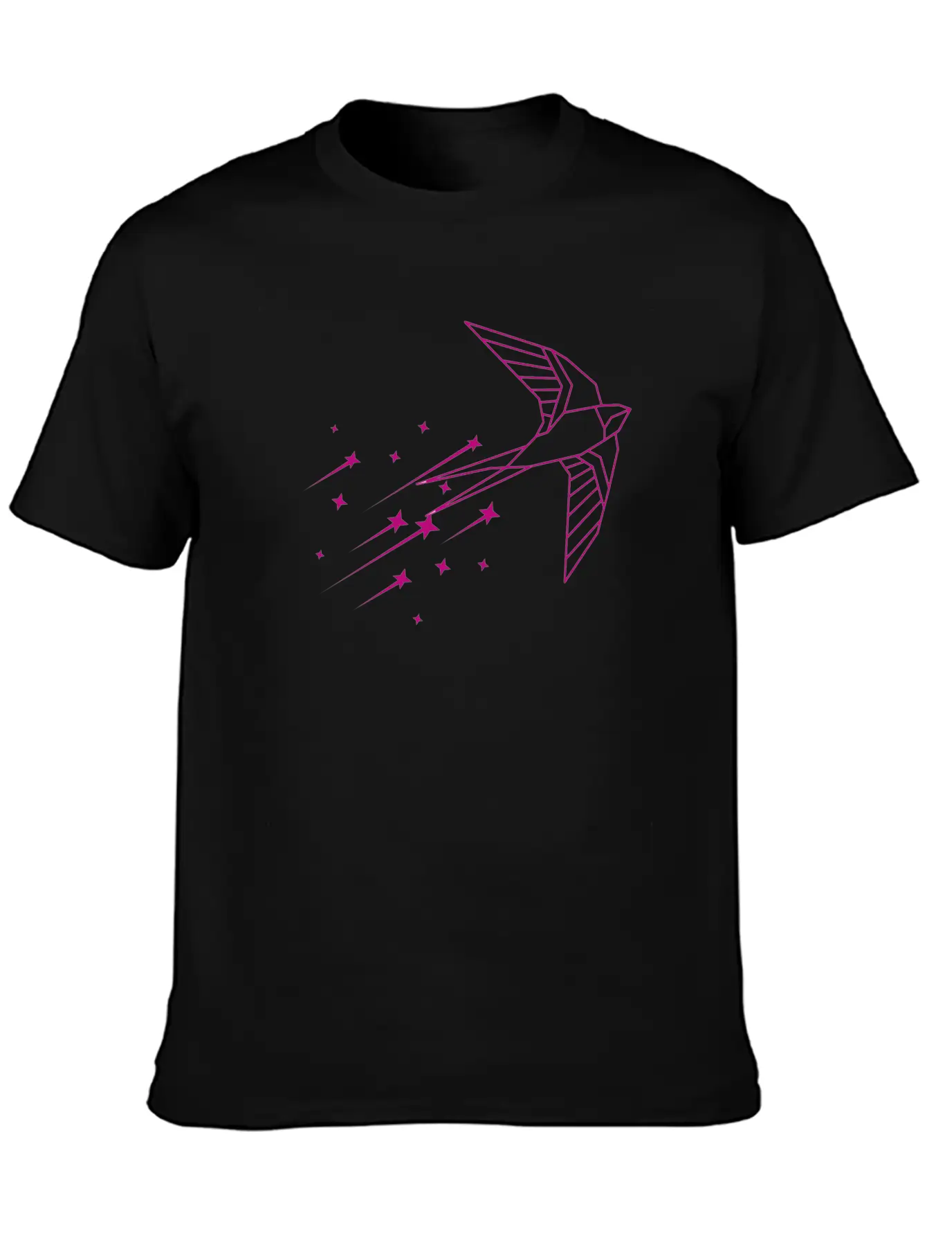 Swallow Flying Throug The Sky Unisex Casual T-Shirt – Clean Design For Daily Comfort
