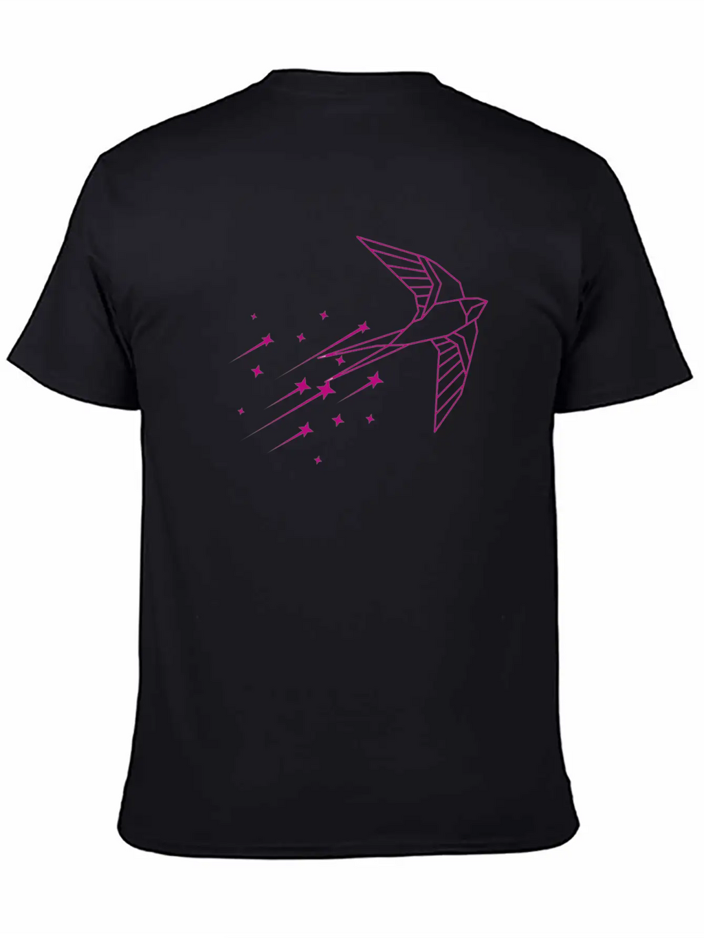 Swallow Flying Throug The Sky Unisex Casual T-Shirt – Clean Design For Daily Comfort