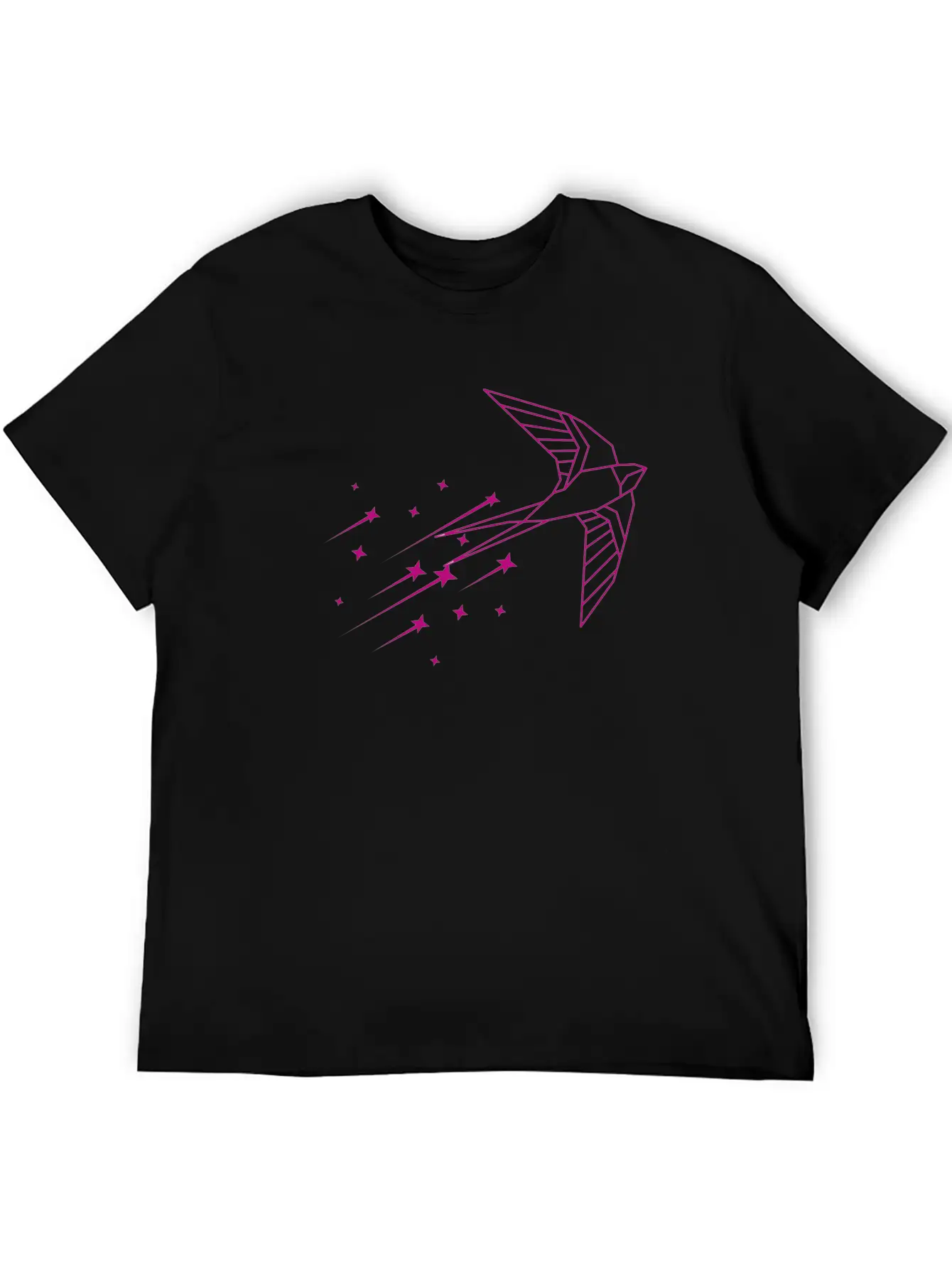 Swallow Flying Throug The Sky Unisex Casual T-Shirt – Clean Design For Daily Comfort