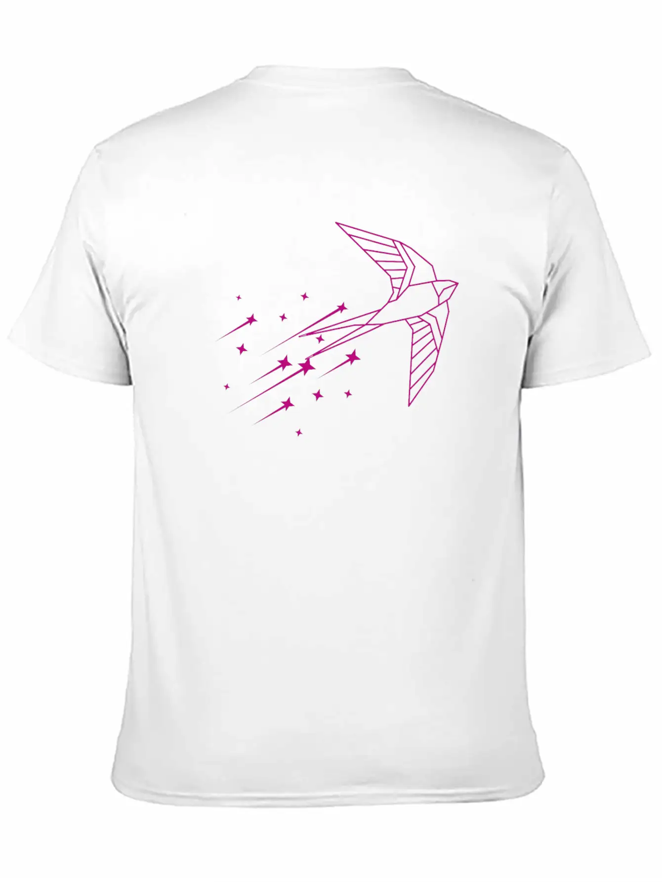 Swallow Flying Throug The Sky Unisex Casual T-Shirt – Clean Design For Daily Comfort