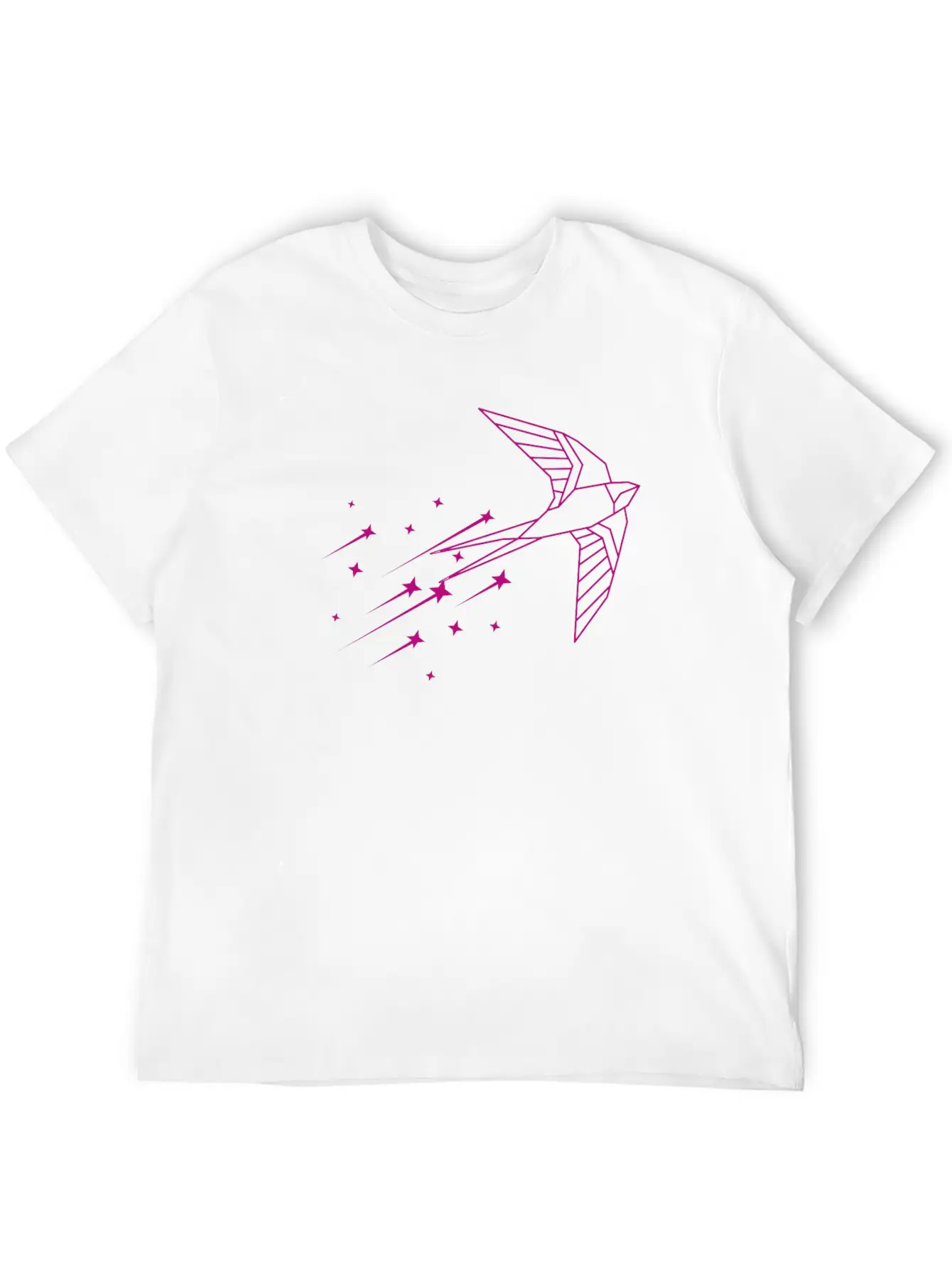 Swallow Flying Throug The Sky Unisex Casual T-Shirt – Clean Design For Daily Comfort