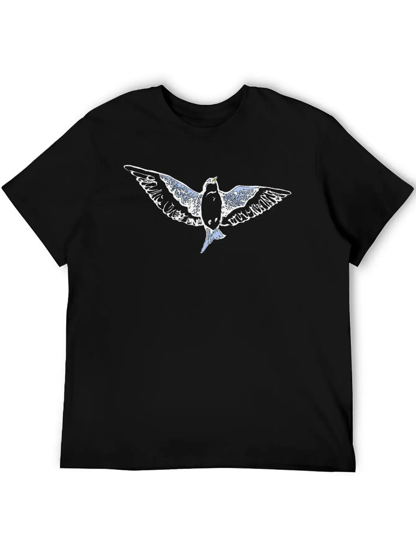 Swallow Unisex Short Sleeve Soft Cotton T-Shirt – Casual Everyday Wear