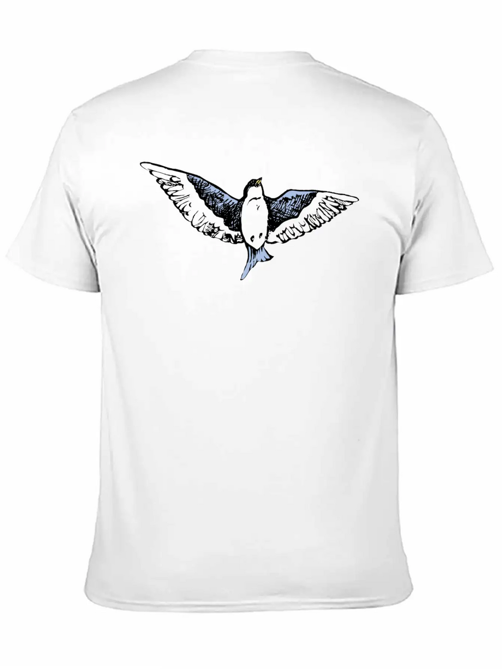 Swallow Unisex Short Sleeve Soft Cotton T-Shirt – Casual Everyday Wear