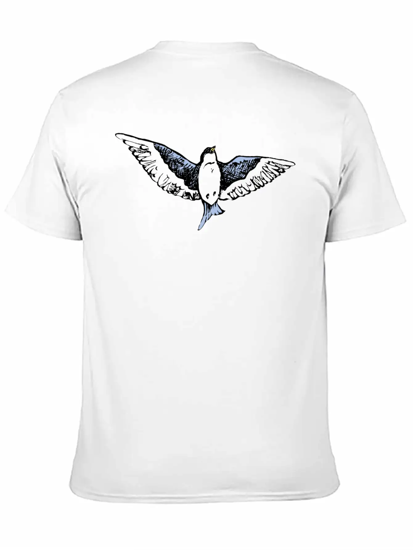 Swallow Unisex Short Sleeve Soft Cotton T-Shirt – Casual Everyday Wear