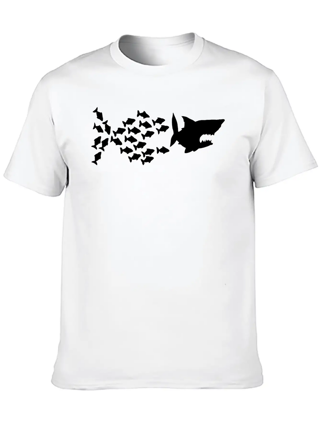 Swarm Collective Consciousness Surfer Breathable Soft Cotton T-Shirt – Timeless Casual Look