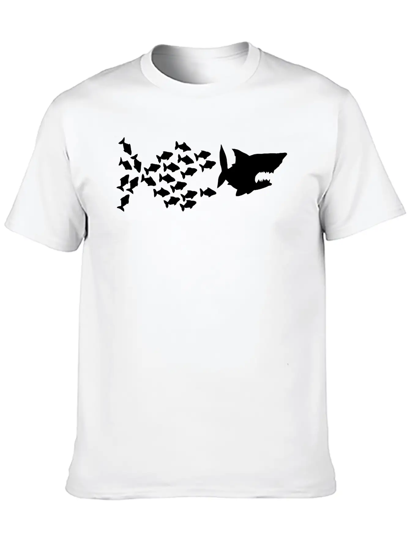 Swarm Collective Consciousness Surfer Breathable Soft Cotton T-Shirt – Timeless Casual Look