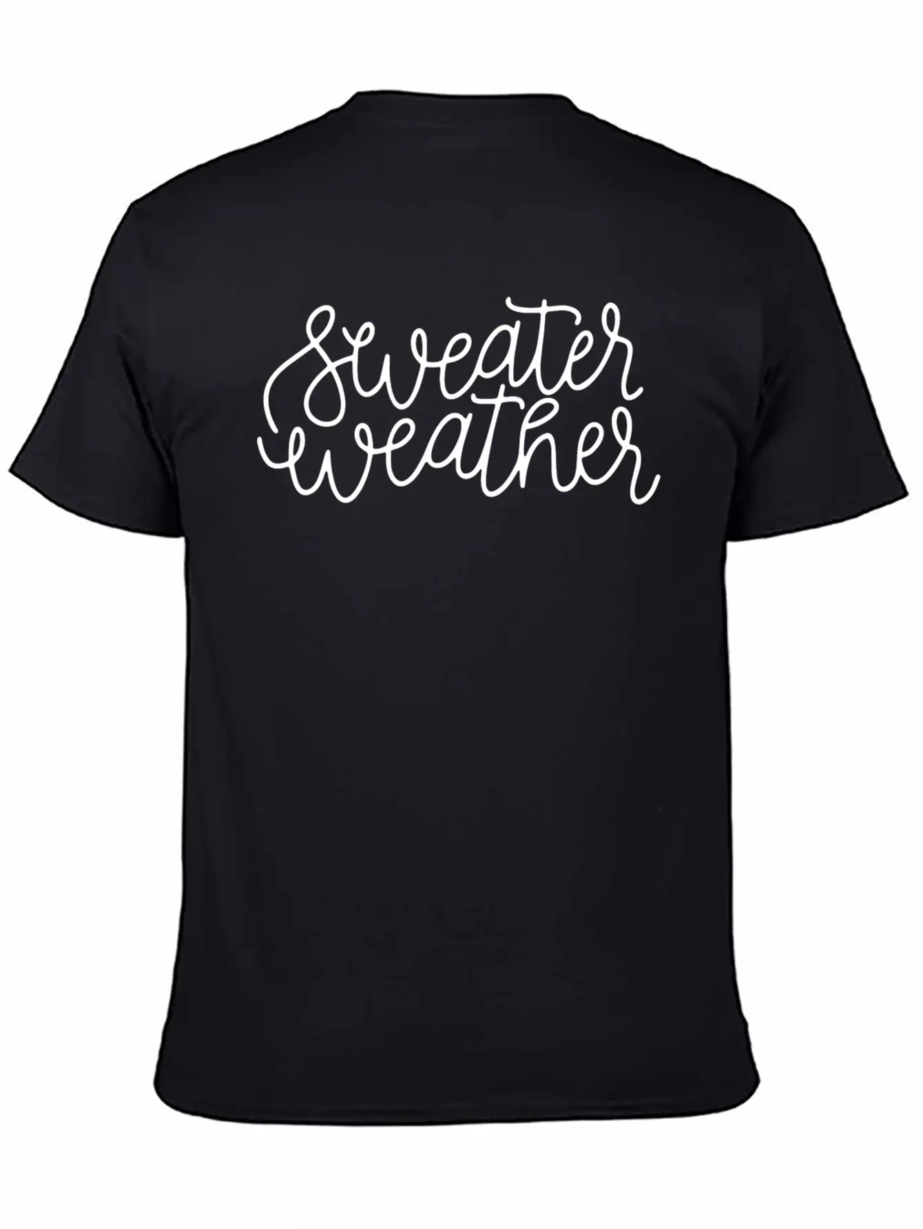 Sweater Weather Cute Fall Winter Christmas S For Unisex Casual T-Shirt – Clean Design For Daily Comfort