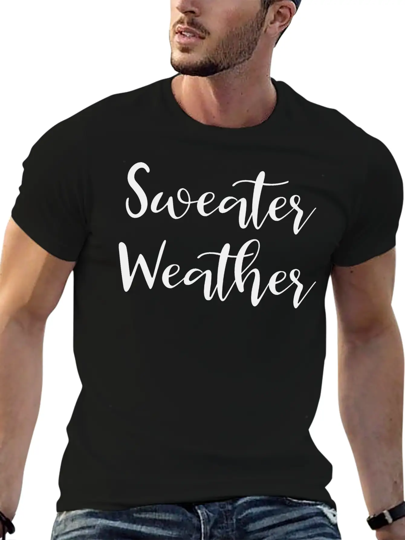 Sweater Weather Unisex Casual T-Shirt – Clean Design For Daily Comfort
