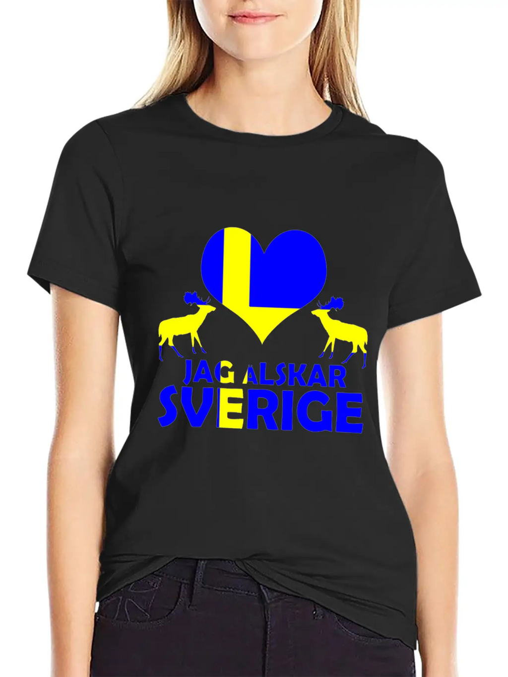 Sweden Culture Essential Cotton Tee For Daily Outfits – Unisex Style