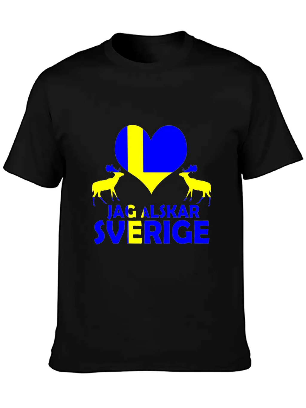 Sweden Culture Essential Cotton Tee For Daily Outfits – Unisex Style