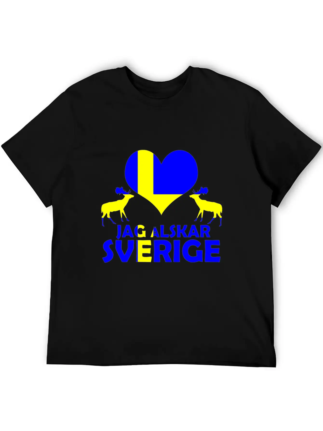 Sweden Culture Essential Cotton Tee For Daily Outfits – Unisex Style