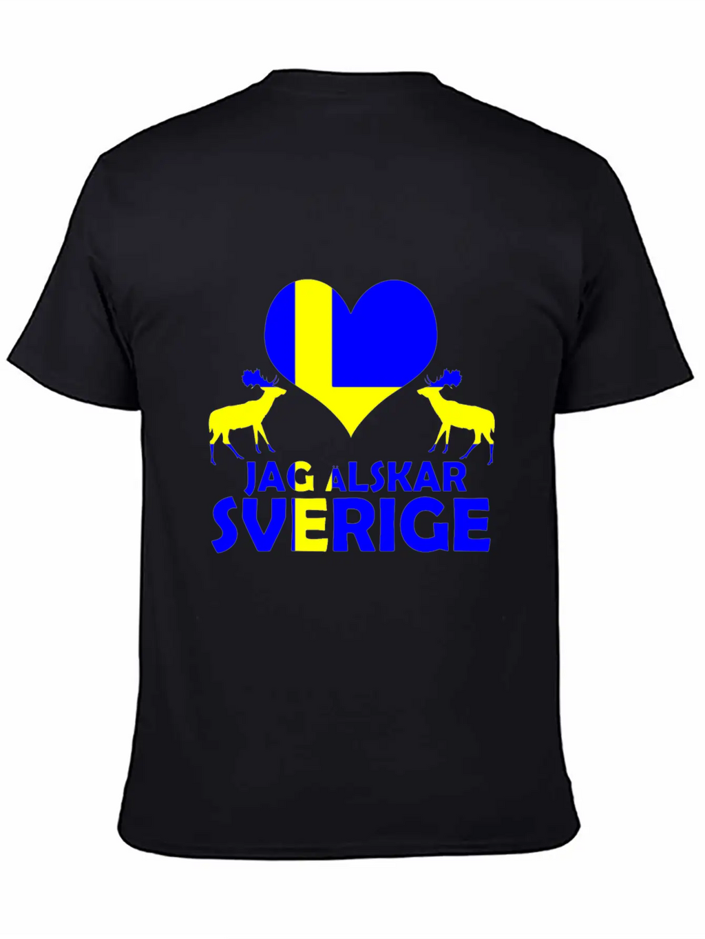 Sweden Culture Essential Cotton Tee For Daily Outfits – Unisex Style