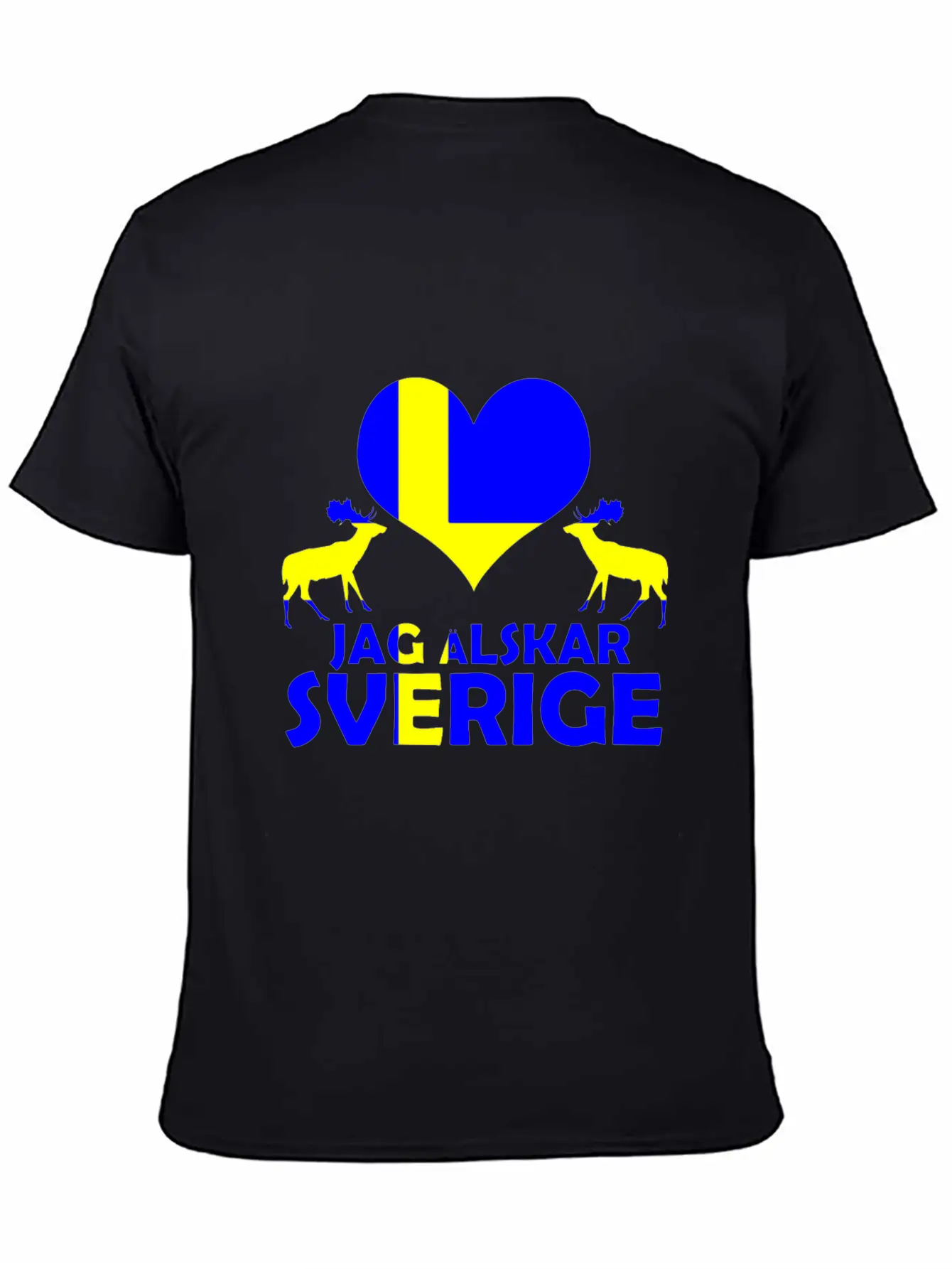 Sweden Culture Essential Cotton Tee For Daily Outfits – Unisex Style