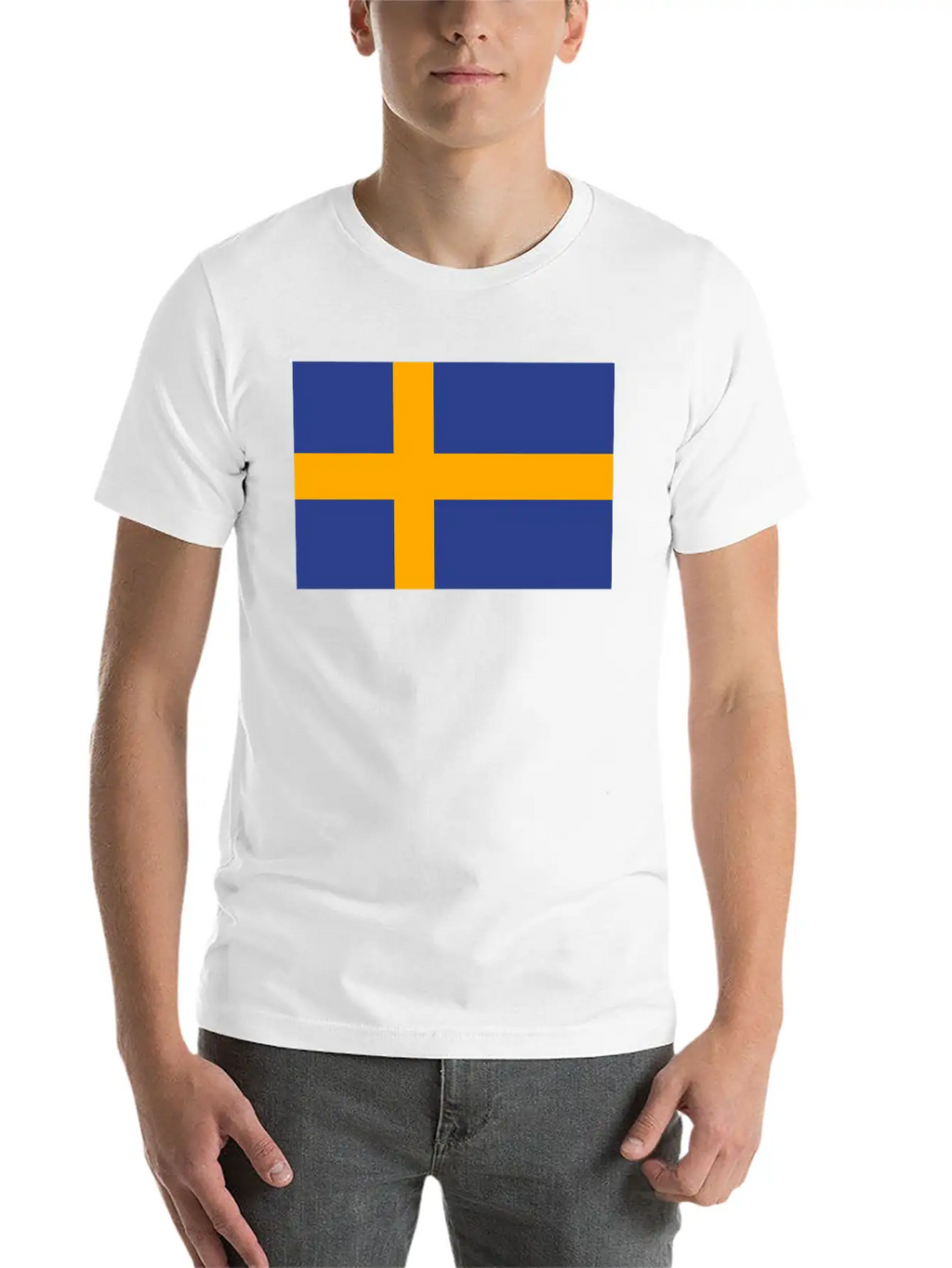 Sweden Stylish Everyday T-Shirt – Unisex Basic Cotton Tee