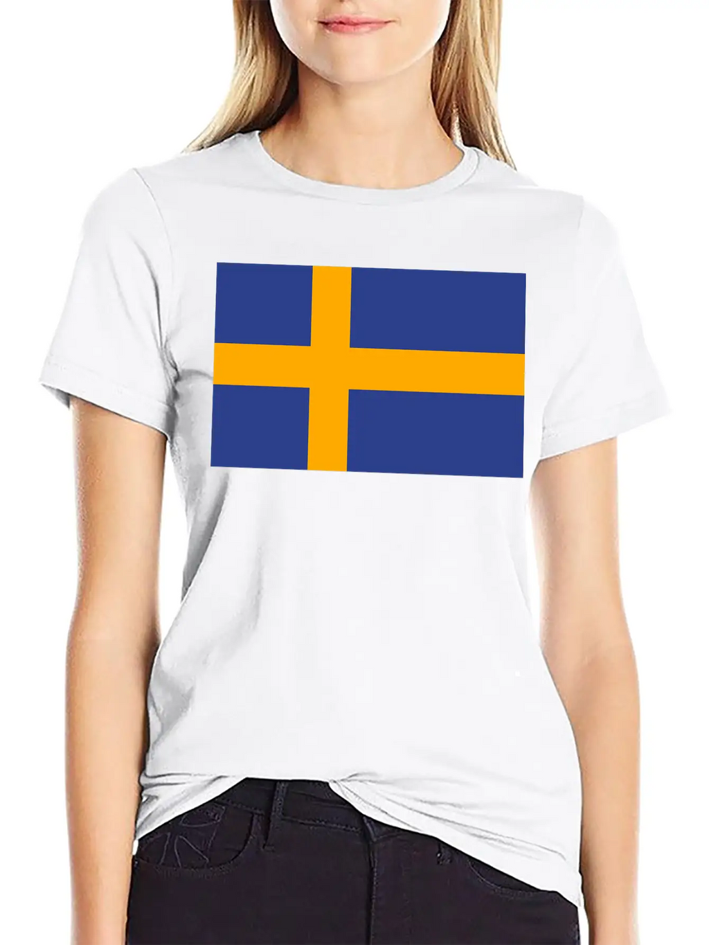 Sweden Stylish Everyday T-Shirt – Unisex Basic Cotton Tee