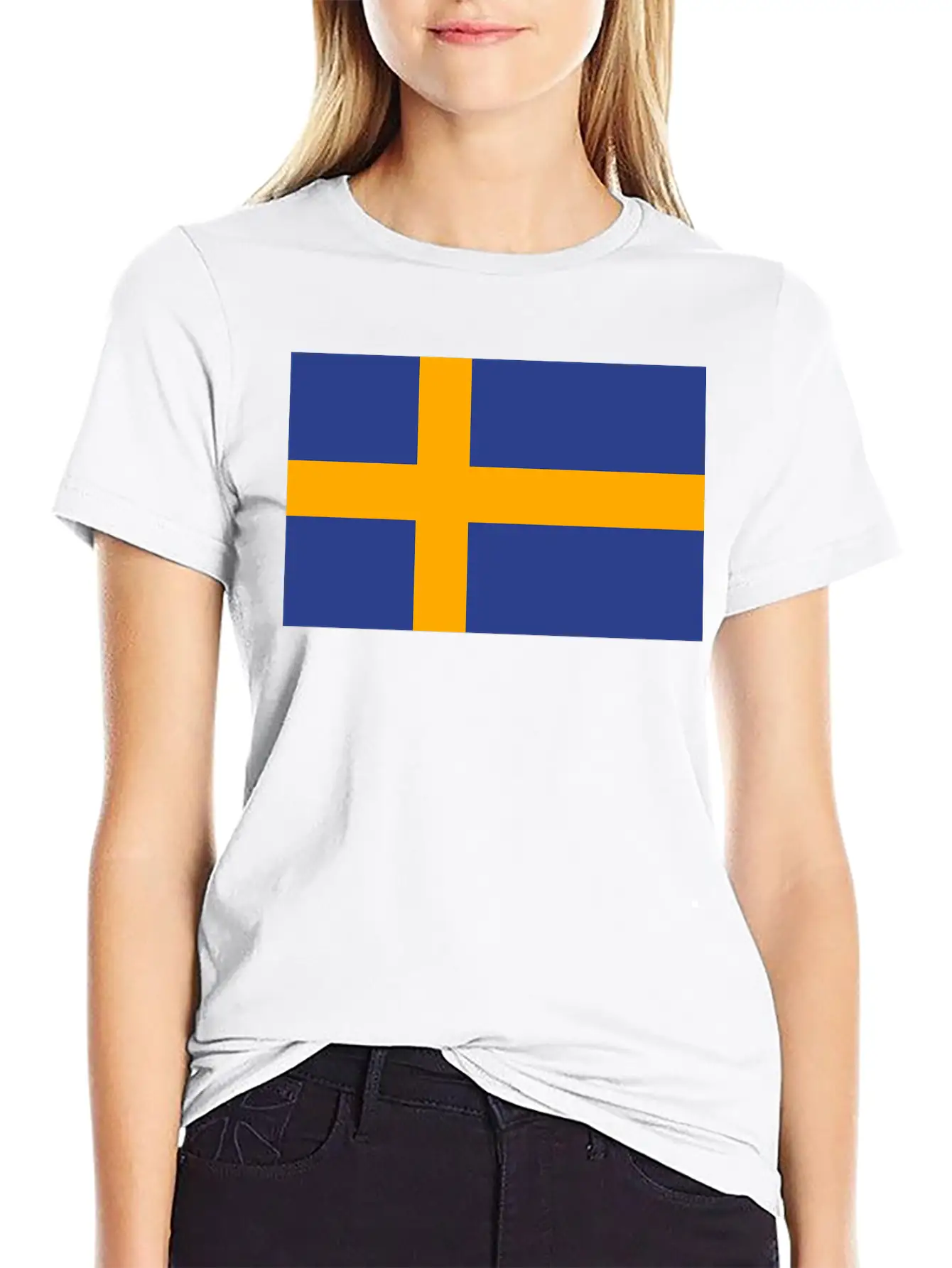 Sweden Stylish Everyday T-Shirt – Unisex Basic Cotton Tee