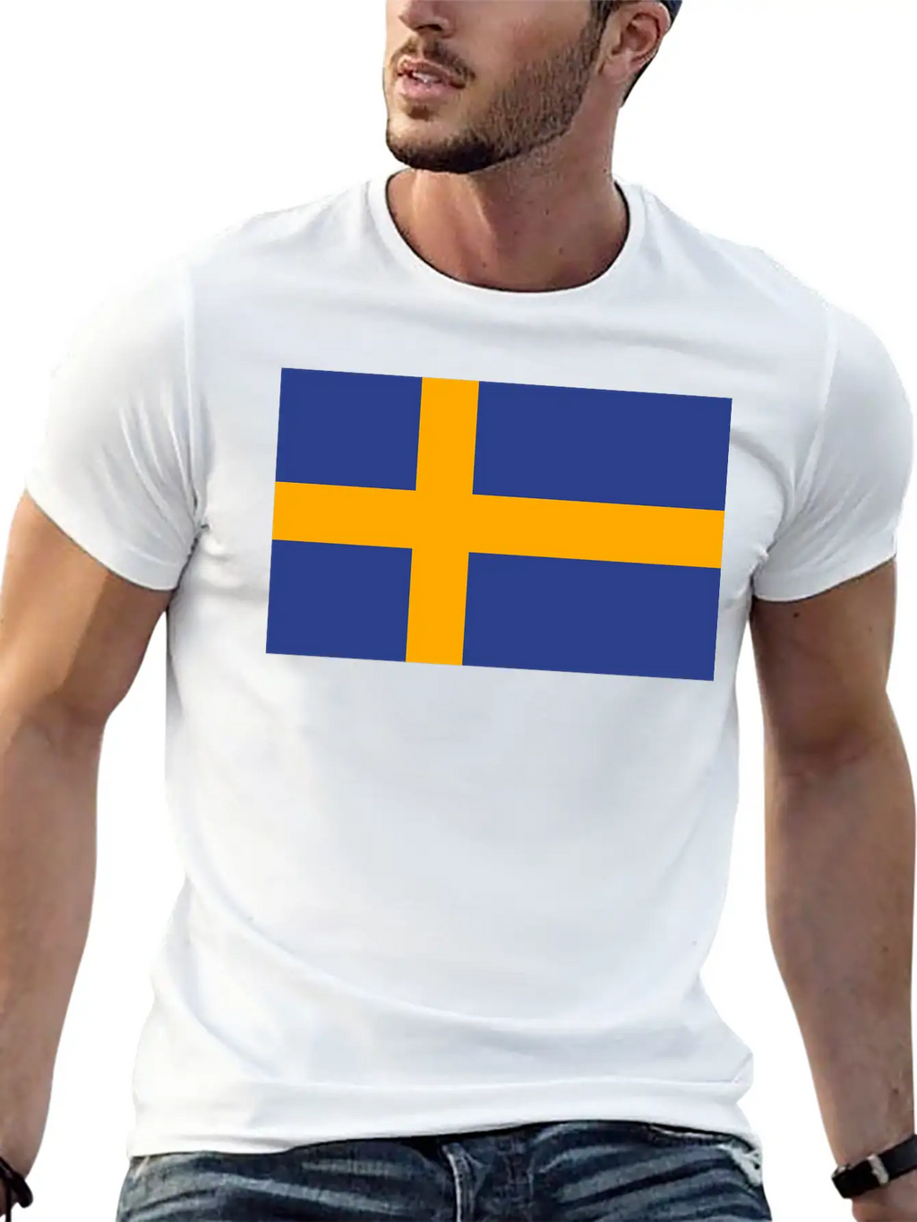 Sweden Stylish Everyday T-Shirt – Unisex Basic Cotton Tee