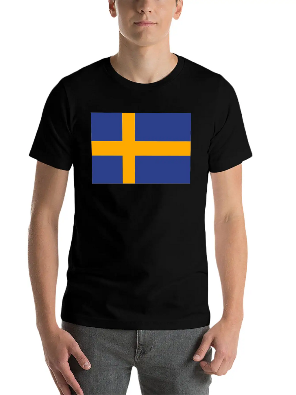Sweden Stylish Everyday T-Shirt – Unisex Basic Cotton Tee