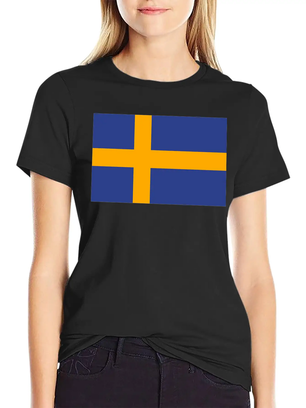Sweden Stylish Everyday T-Shirt – Unisex Basic Cotton Tee