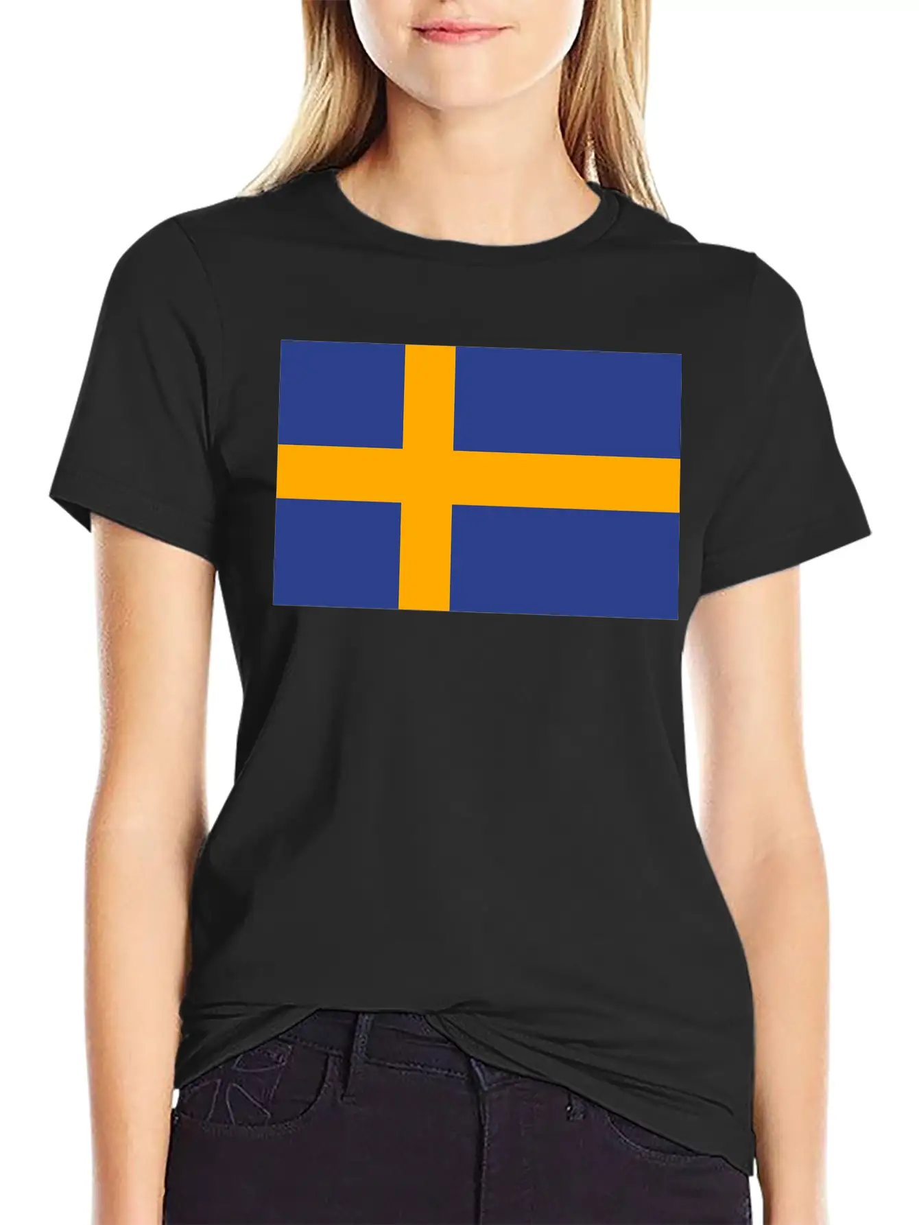 Sweden Stylish Everyday T-Shirt – Unisex Basic Cotton Tee