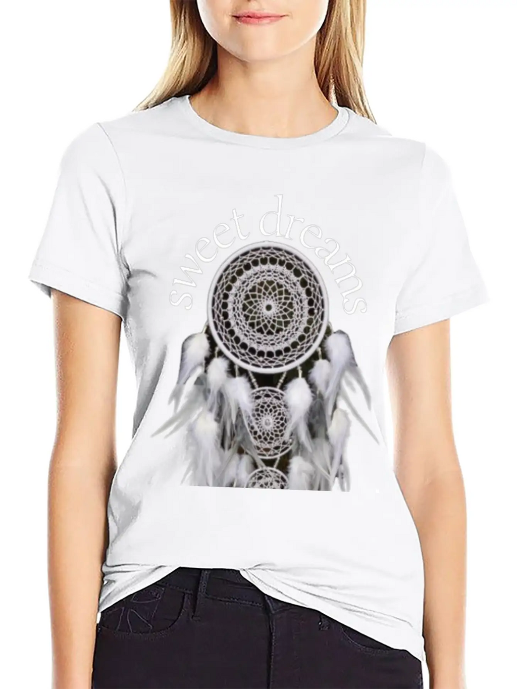 Sweet Dreams Dreamcatcher Spiritual Unisex Casual T-Shirt – Clean Design For Daily Comfort