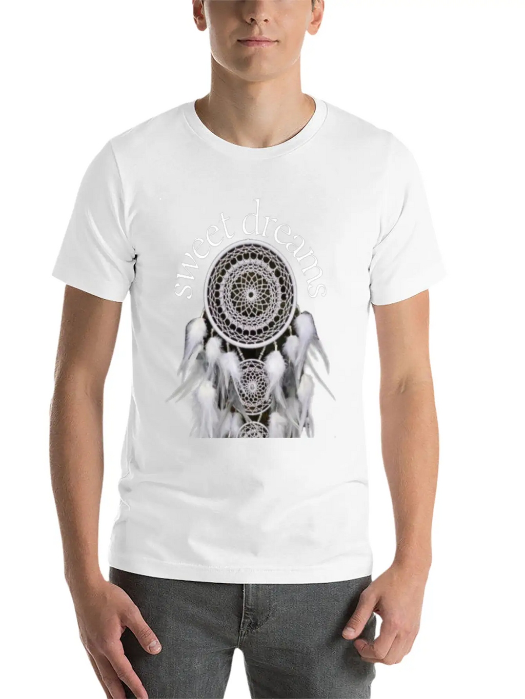 Sweet Dreams Dreamcatcher Spiritual Unisex Casual T-Shirt – Clean Design For Daily Comfort