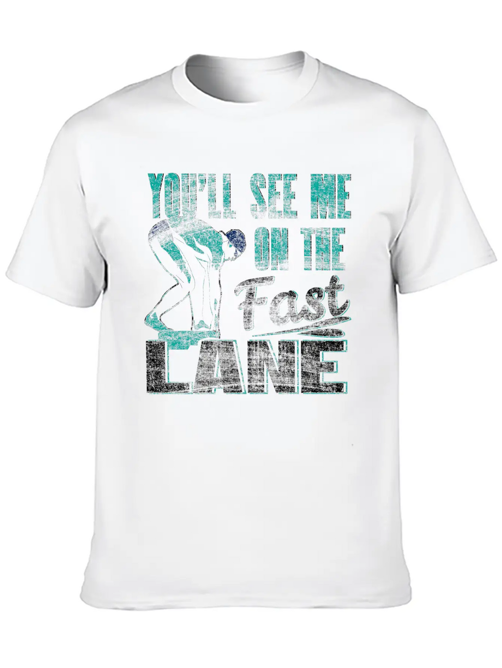 Swimming Competition Gift Essential Cotton Tee For Daily Outfits – Unisex Style