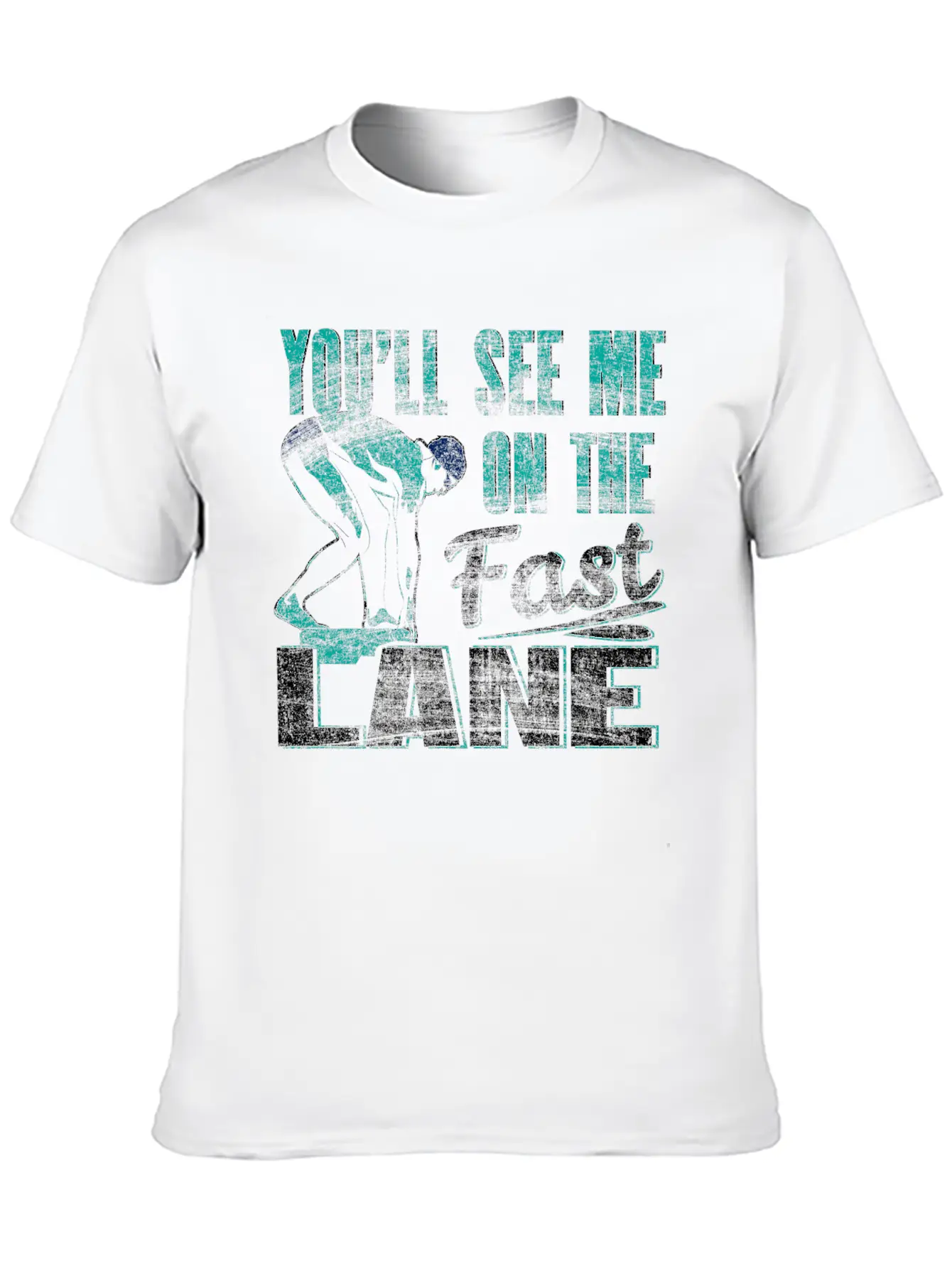 Swimming Competition Gift Essential Cotton Tee For Daily Outfits – Unisex Style