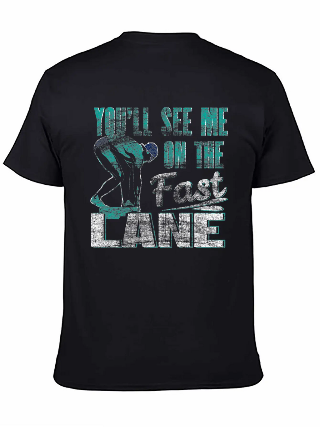 Swimming Competition Gift Essential Cotton Tee For Daily Outfits – Unisex Style