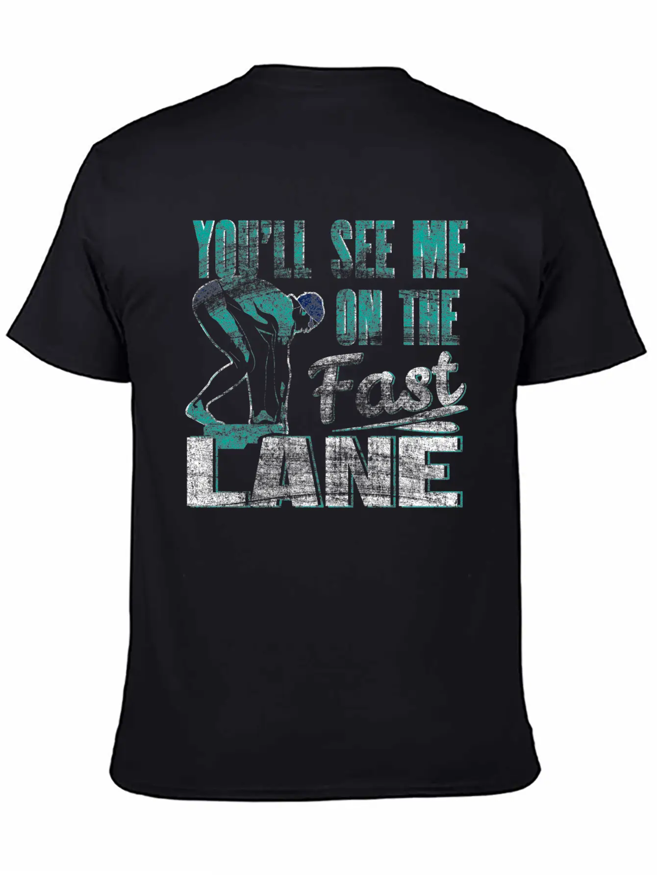 Swimming Competition Gift Essential Cotton Tee For Daily Outfits – Unisex Style