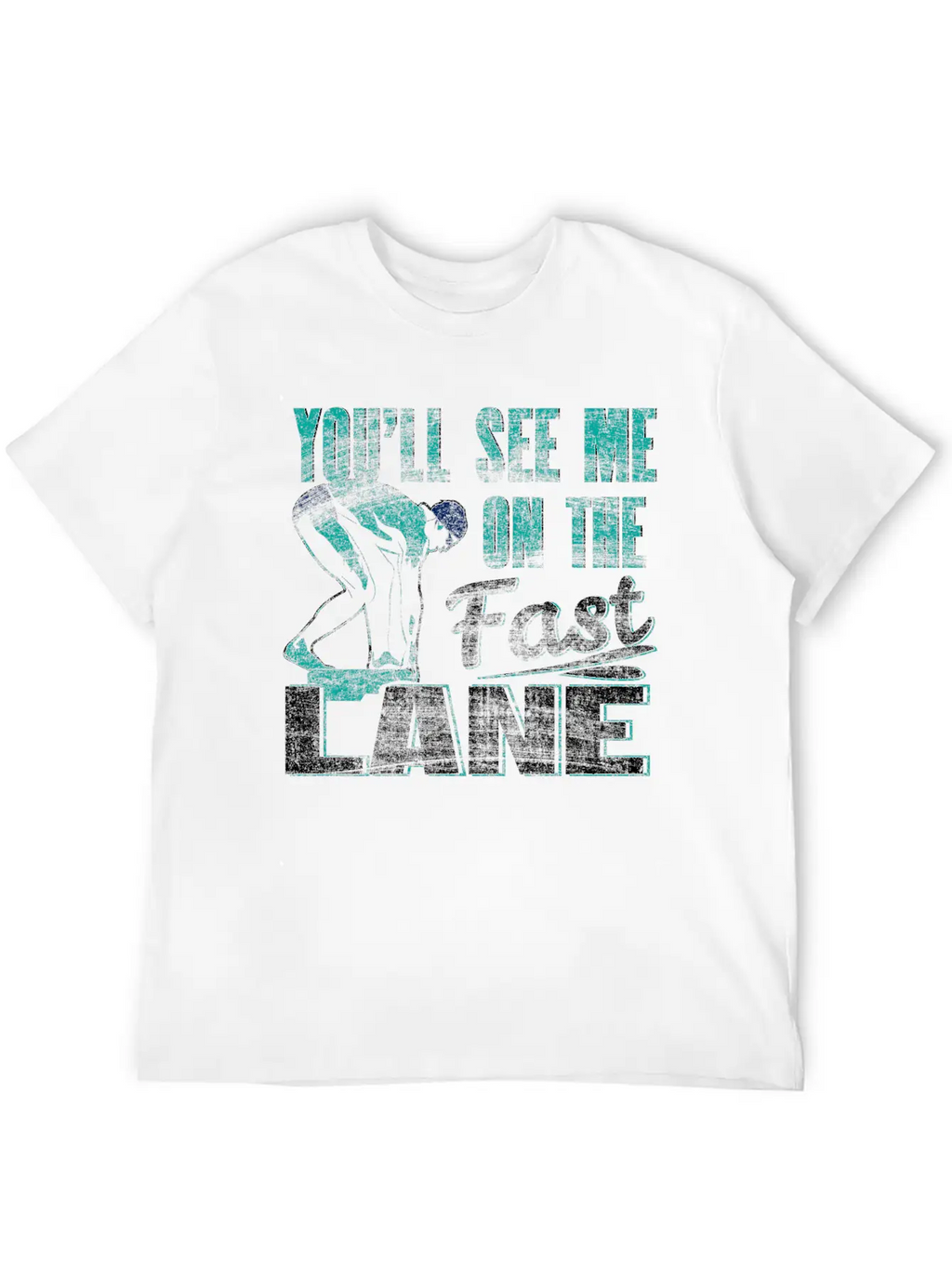 Swimming Competition Gift Essential Cotton Tee For Daily Outfits – Unisex Style