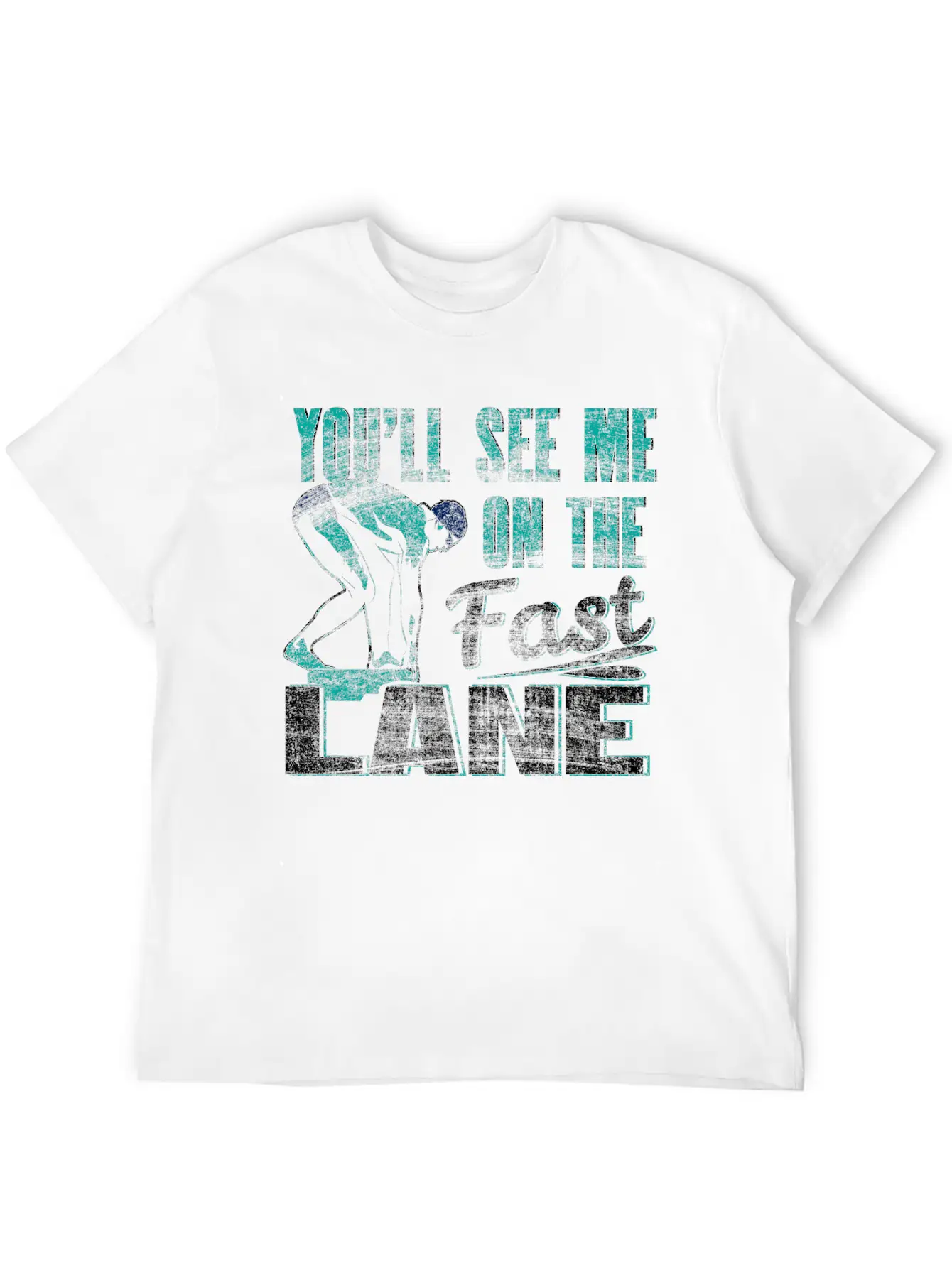 Swimming Competition Gift Essential Cotton Tee For Daily Outfits – Unisex Style