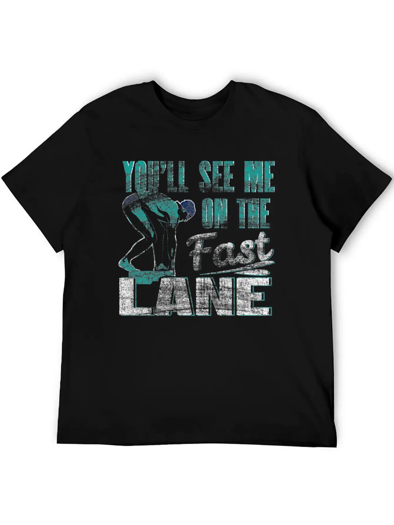 Swimming Competition Gift Essential Cotton Tee For Daily Outfits – Unisex Style