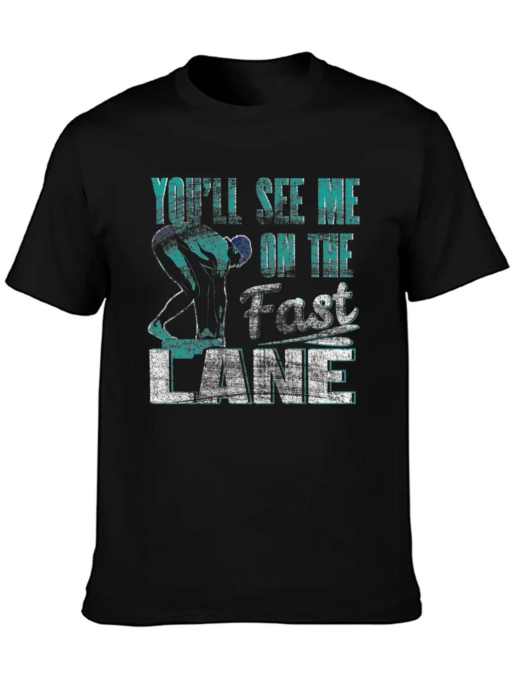 Swimming Competition Gift Essential Cotton Tee For Daily Outfits – Unisex Style