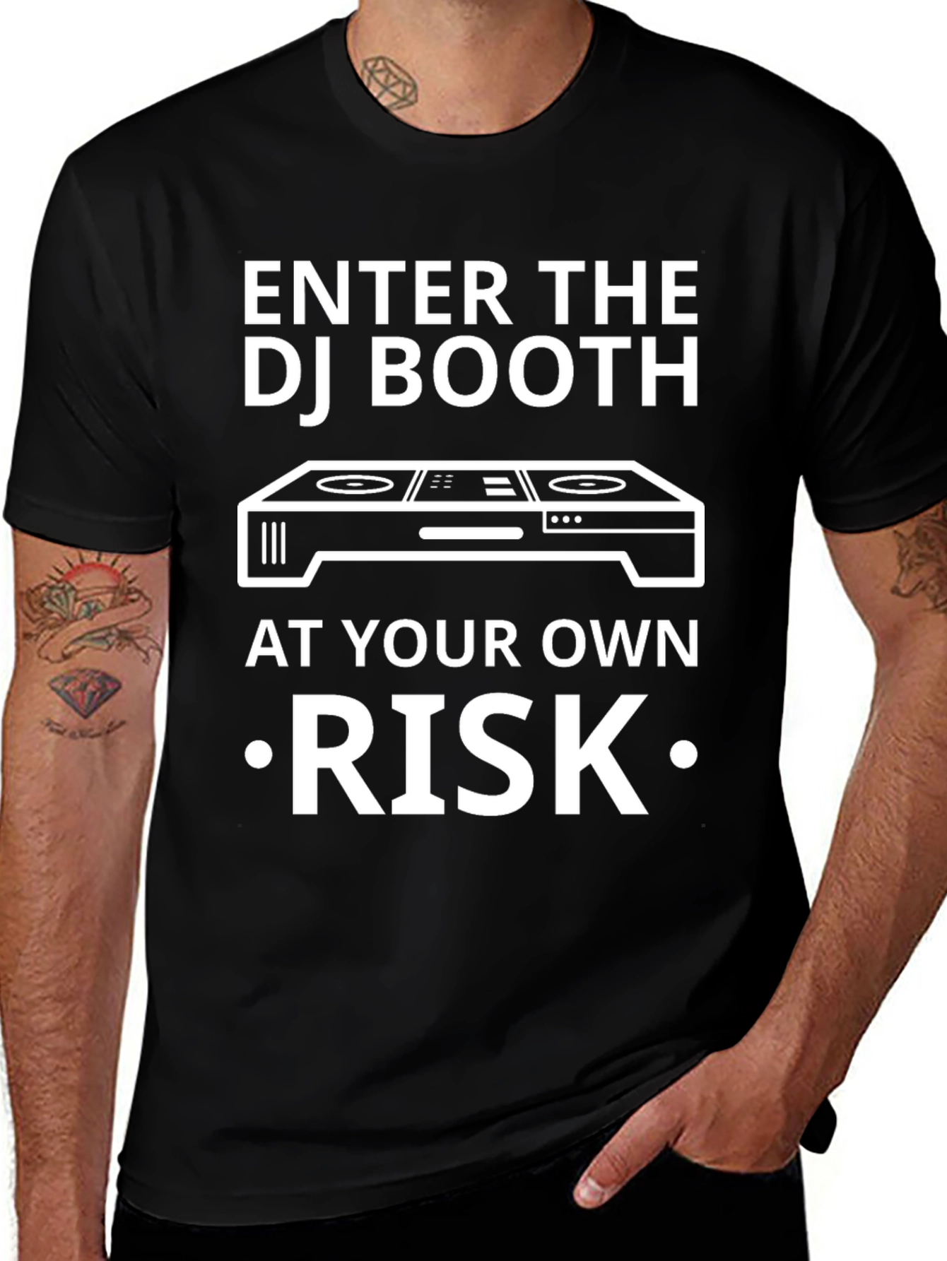 Enter the DJ Booth Risk T-Shirt