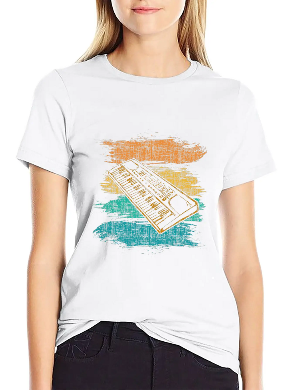 Synthesizer Stylish Everyday T-Shirt – Unisex Basic Cotton Tee