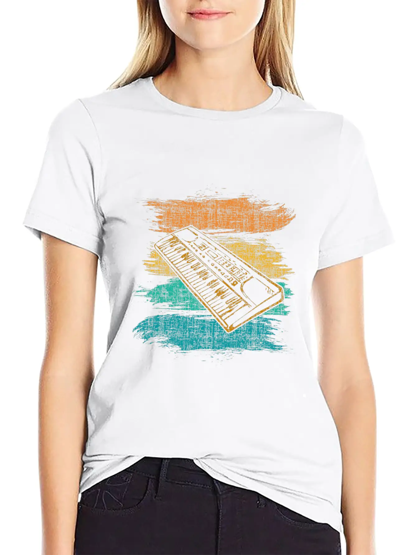 Synthesizer Stylish Everyday T-Shirt – Unisex Basic Cotton Tee