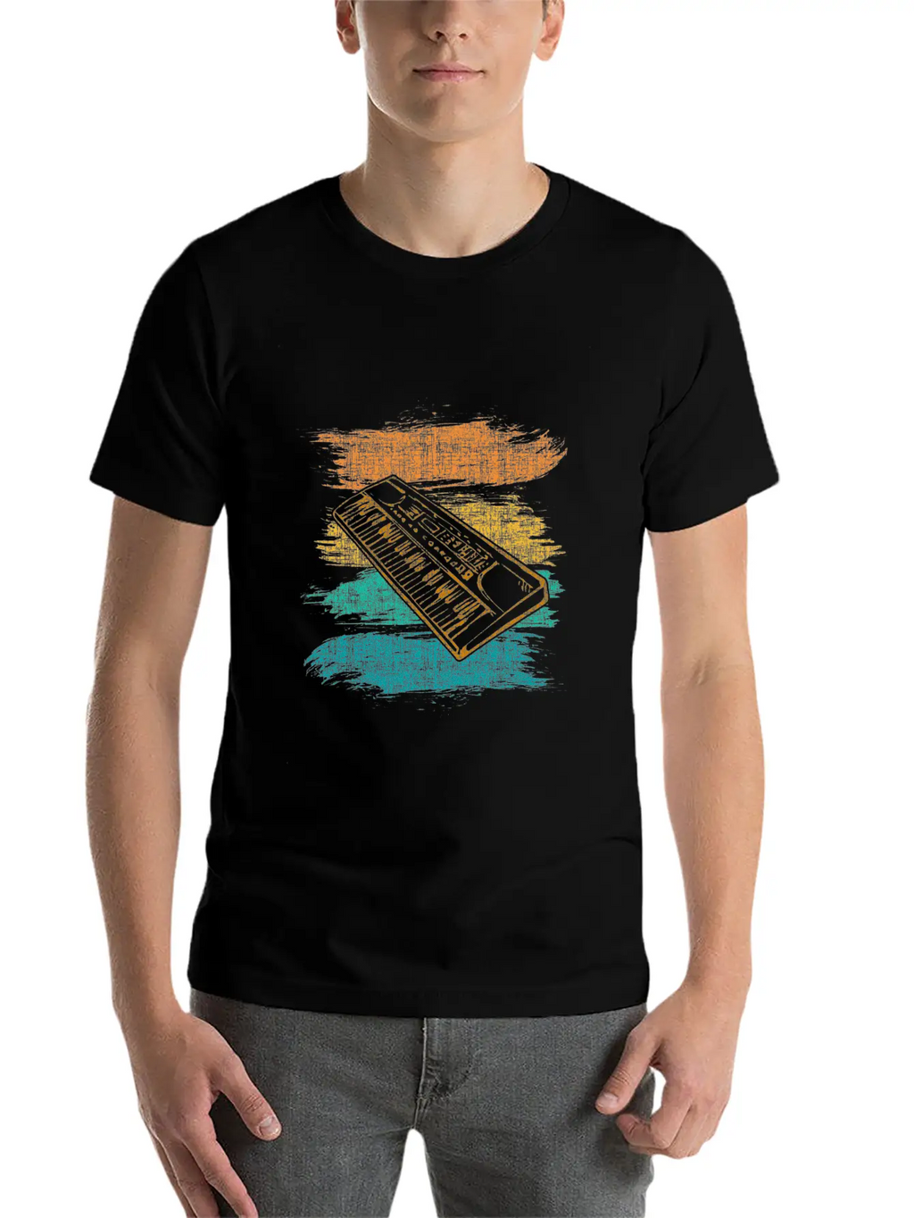 Synthesizer Stylish Everyday T-Shirt – Unisex Basic Cotton Tee