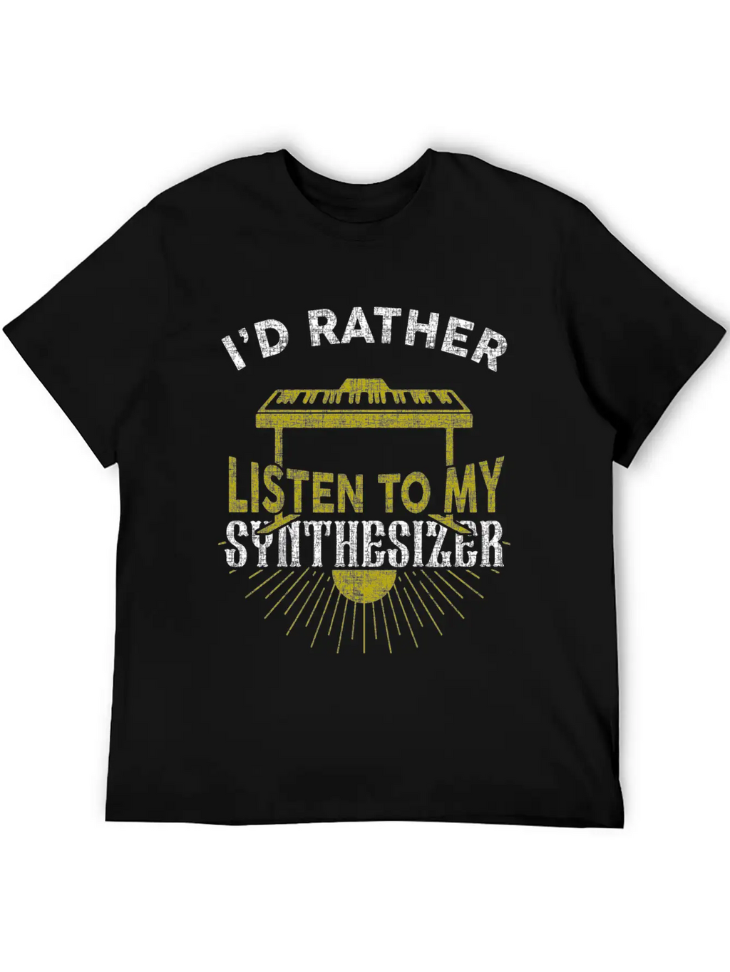 Synthesizer Unisex Short Sleeve Soft Cotton T-Shirt – Casual Everyday Wear