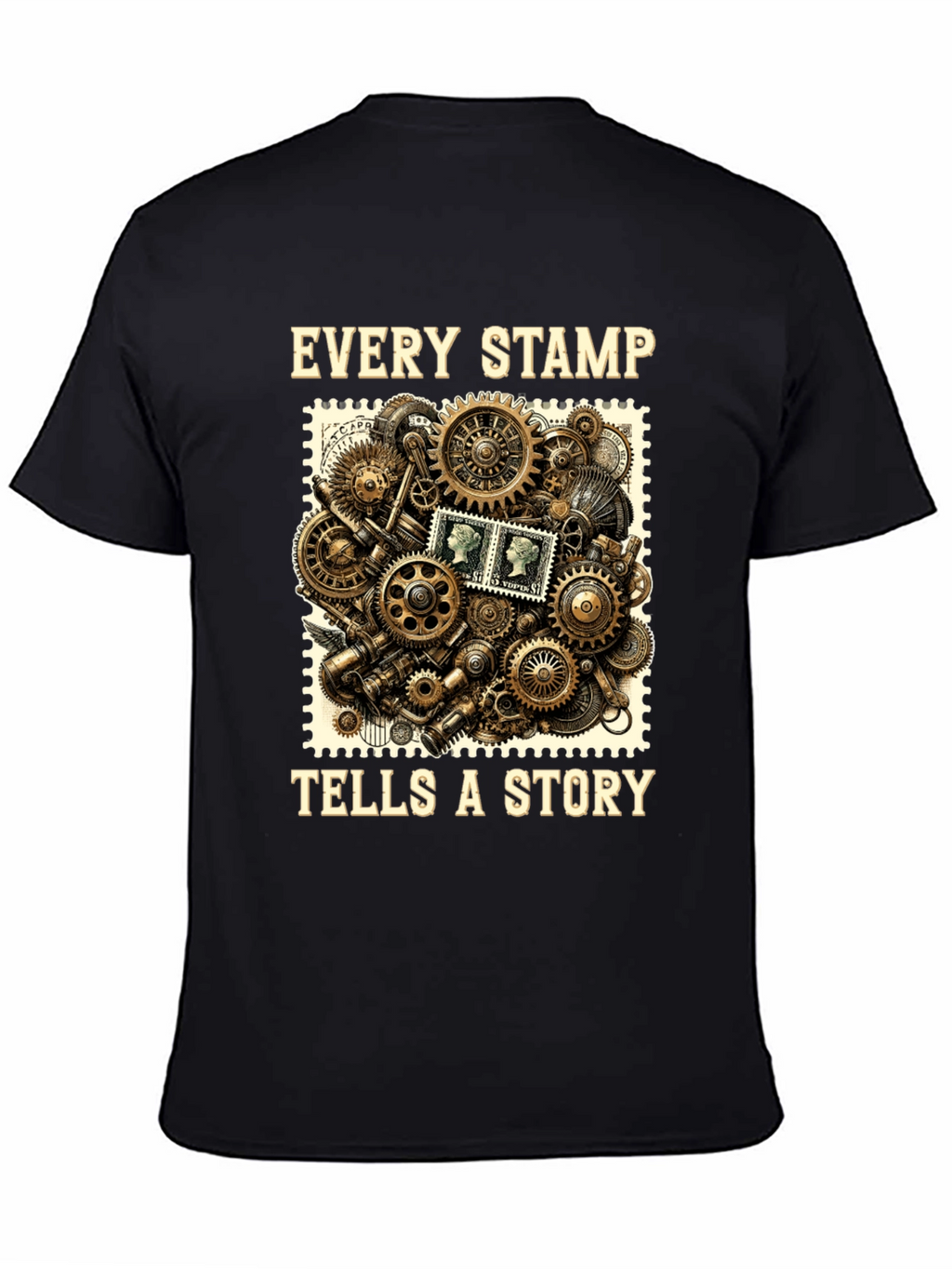 Steampunk Stamp Story T-Shirt