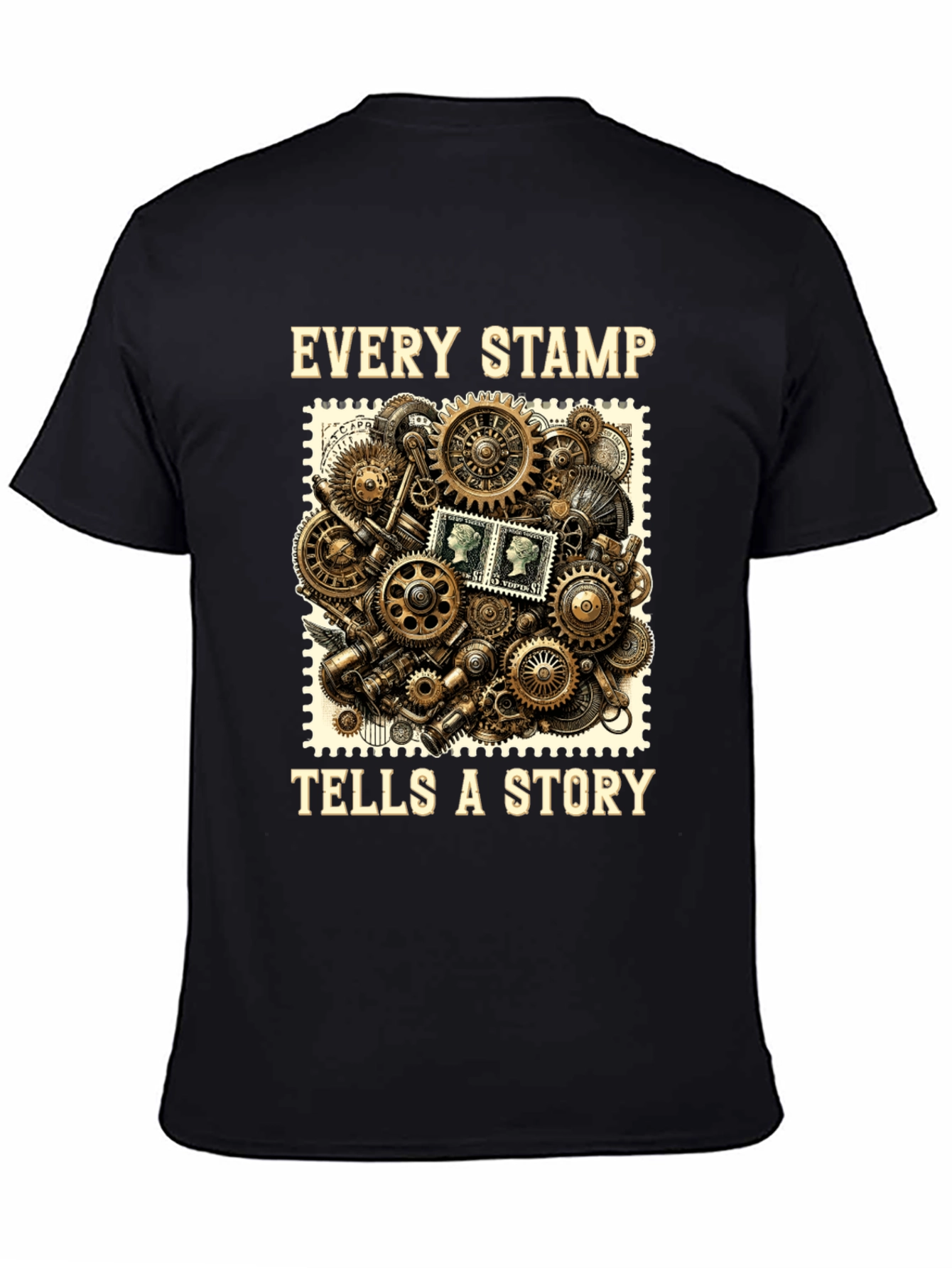 Steampunk Stamp Story T-Shirt