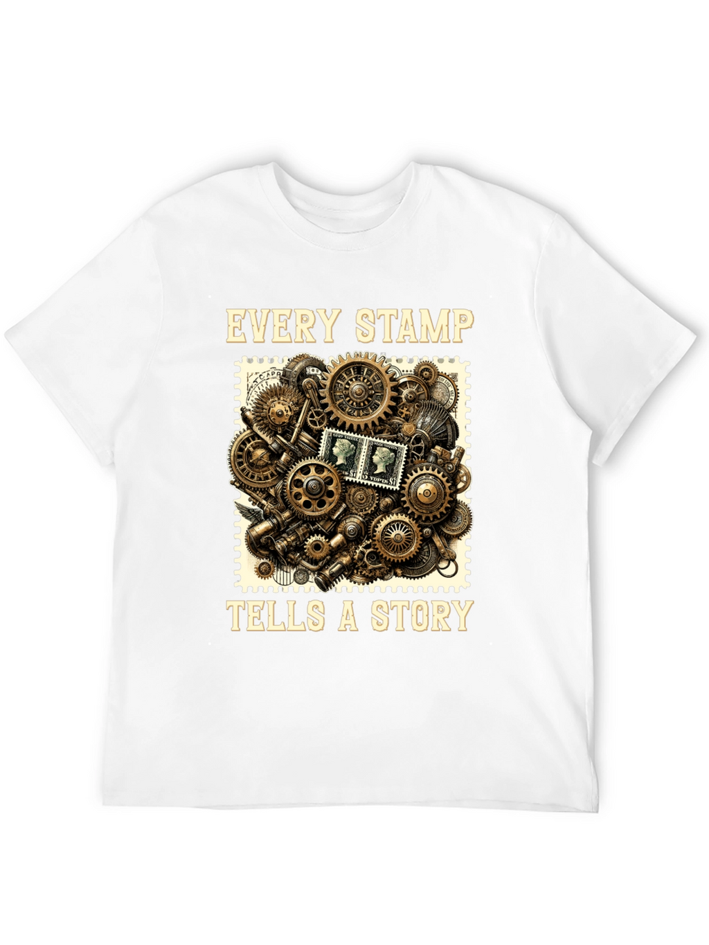 Steampunk Stamp Story T-Shirt