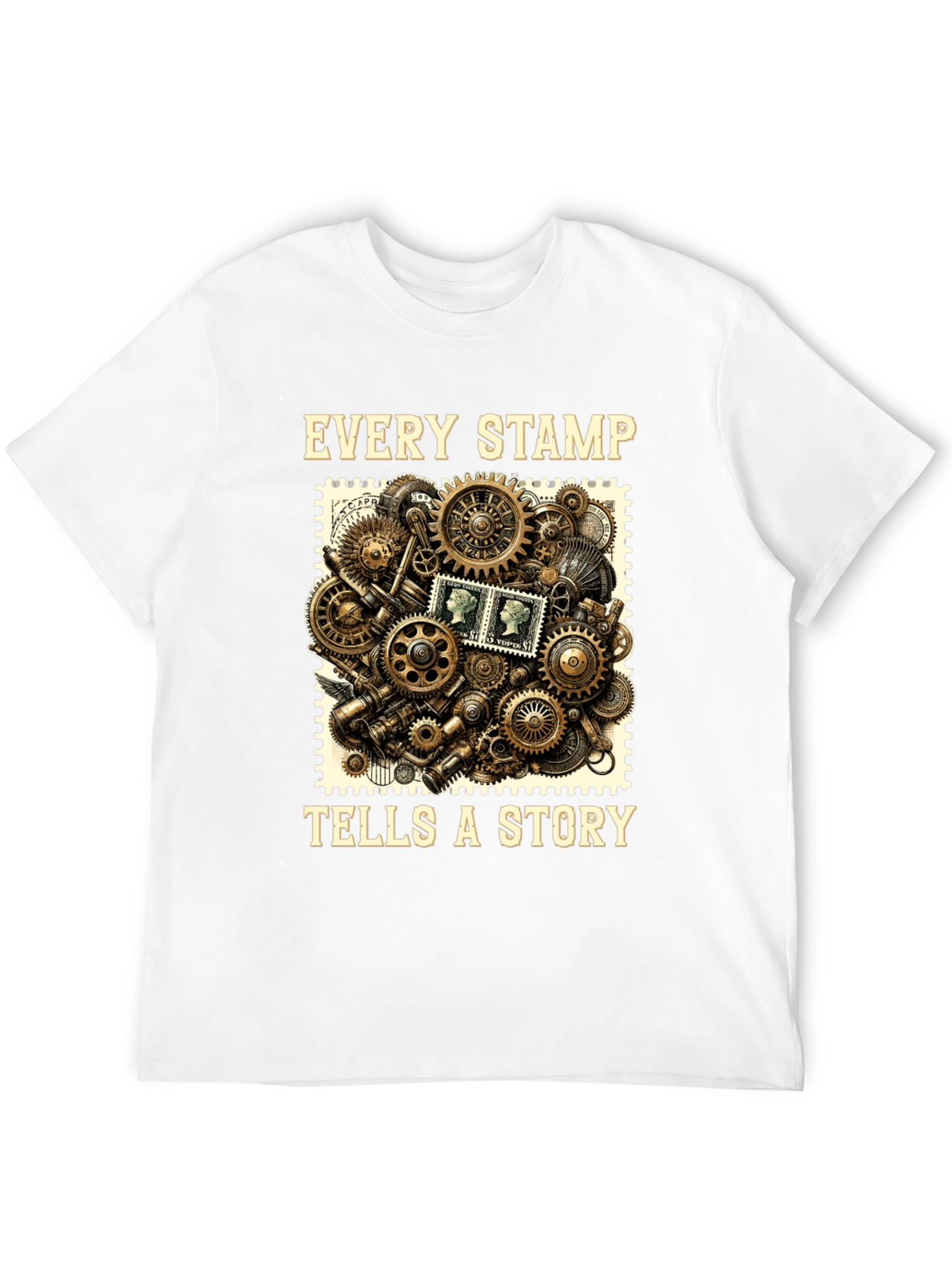 Steampunk Stamp Story T-Shirt
