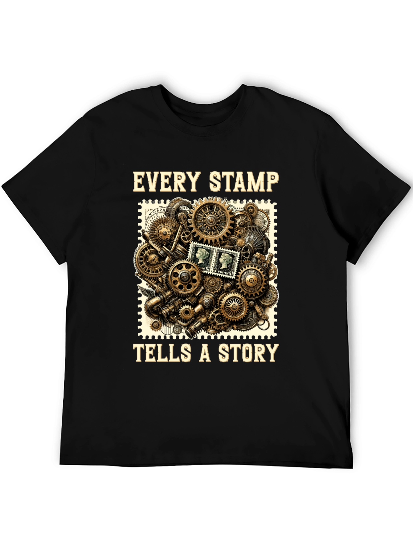 Steampunk Stamp Story T-Shirt