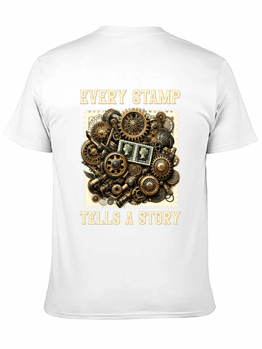 Steampunk Stamp Story T-Shirt